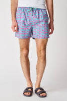 	Heren tops beachwear zwemshort Vert - Bruce & Butler