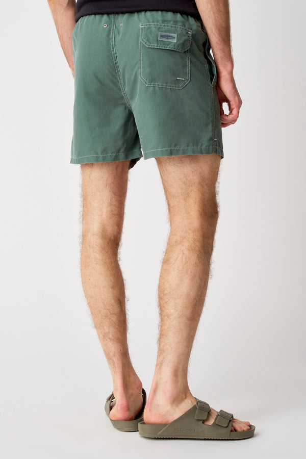 	Heren tops beachwear zwemshort Vert - Bruce & Butler