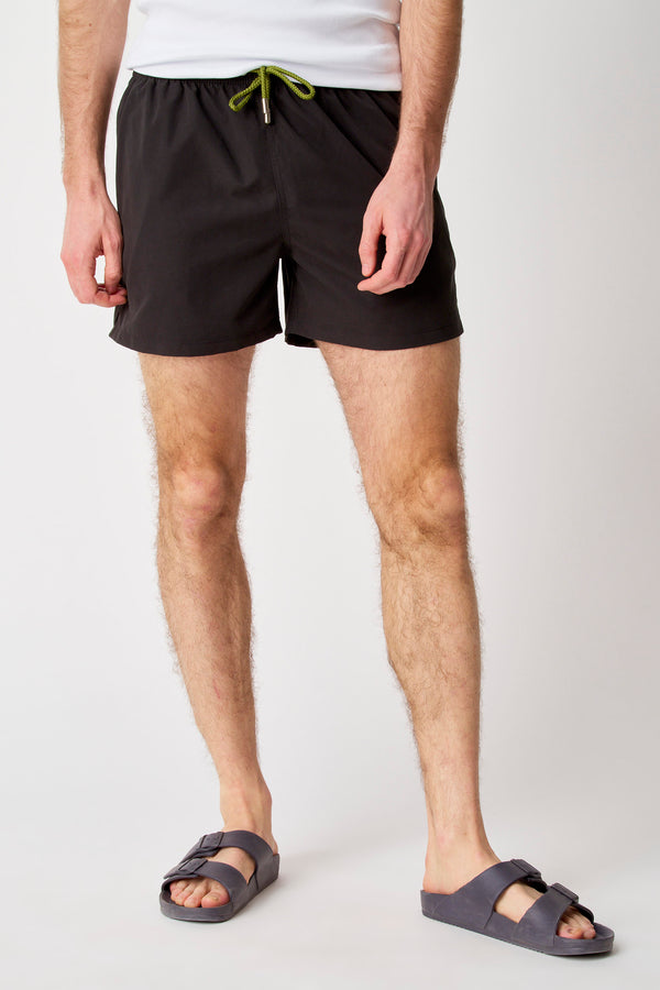 	Heren tops beachwear zwemshort Noir - Bruce & Butler