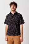 Chemise &agrave; manches courtes - noir