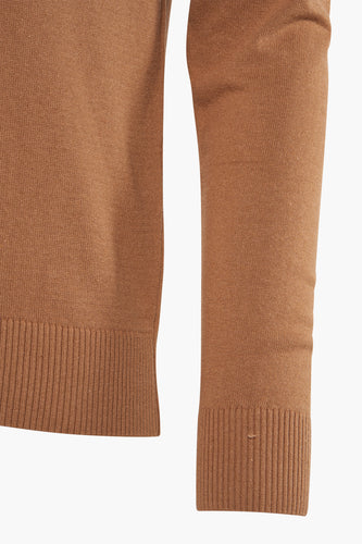 Pull à col rond - beige - Bruce & Butler