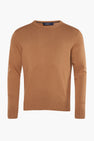 Pull à col rond - beige