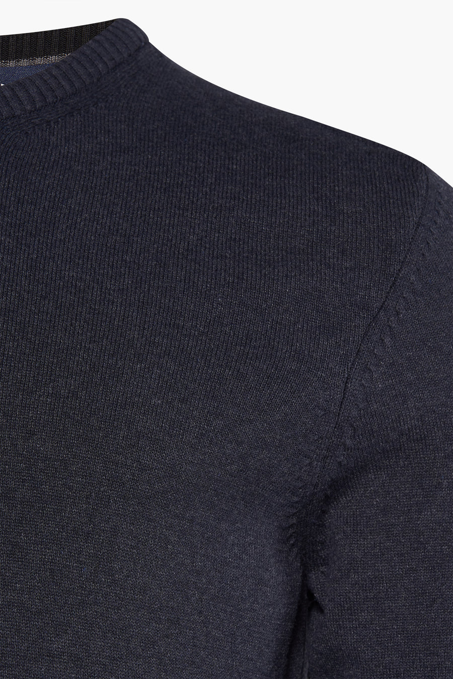 Pull à col rond - bleu - Bruce & Butler