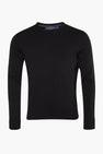 Pull à col rond - noir