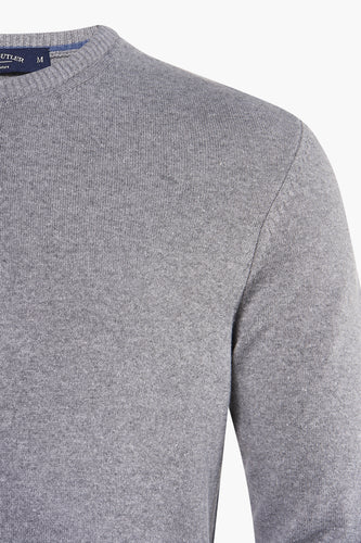 Pull à col rond - gris - Bruce & Butler
