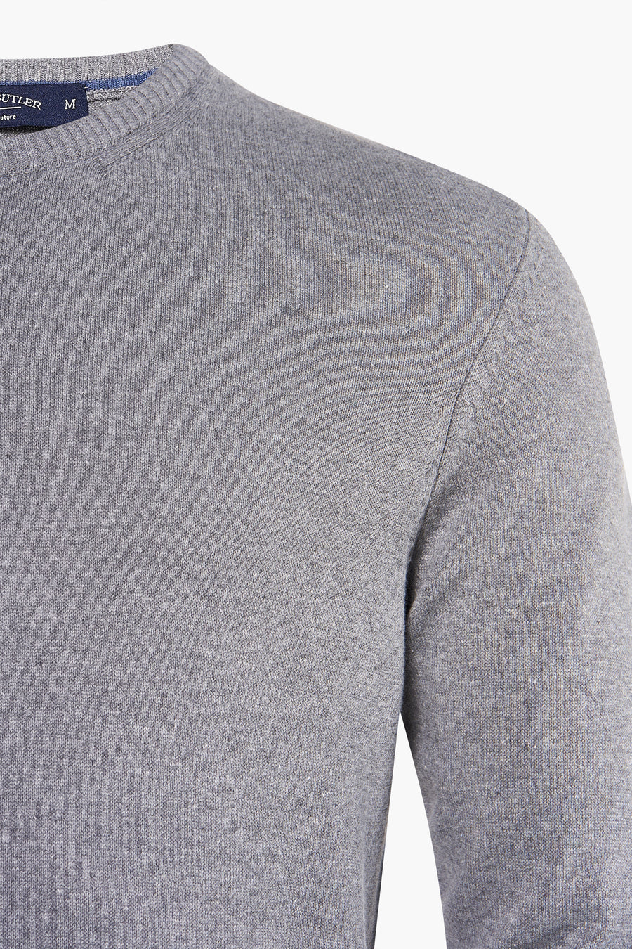 Pull à col rond - gris - Bruce & Butler