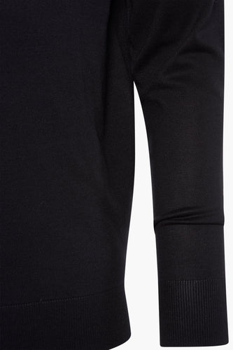 Pull à col en V - noir - Bruce & Butler