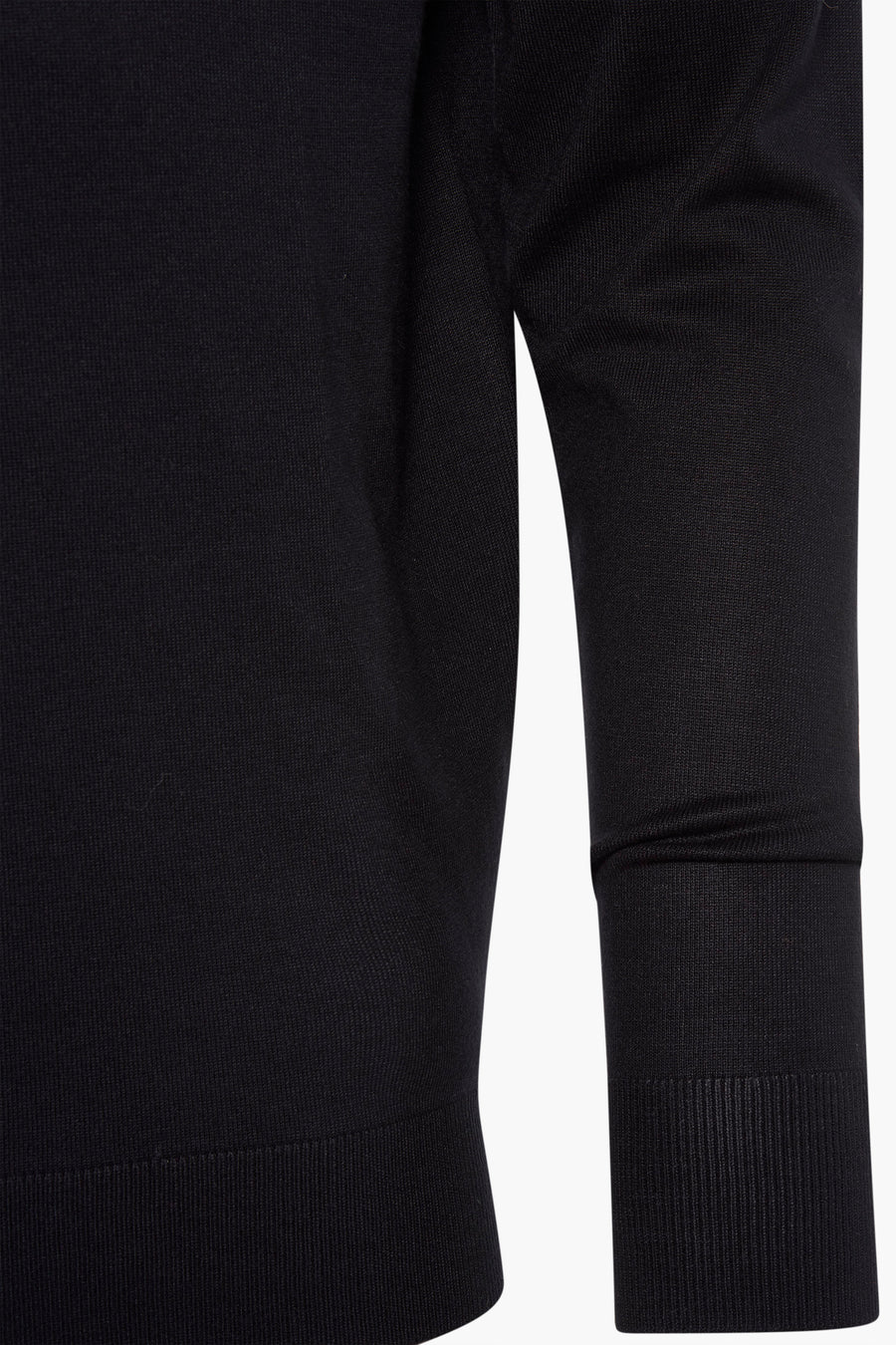 Pull à col en V - noir - Bruce & Butler