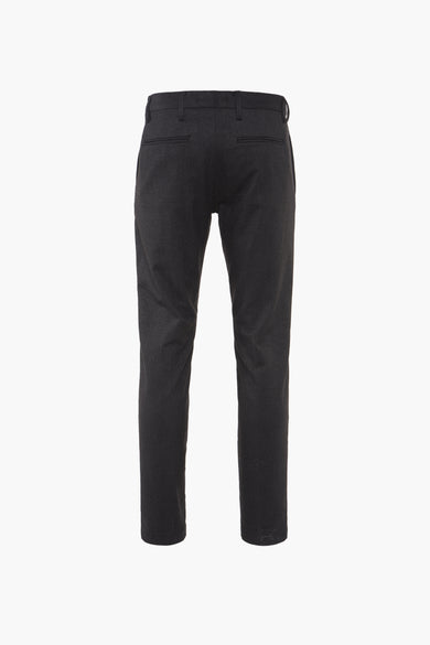 Pantalon de costume gris Bruce & Butler, dos, lisse et taillé.