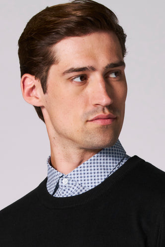 Pull à col rond - noir - Bruce & Butler