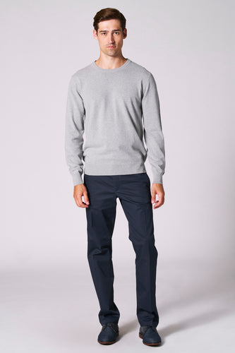 Pull à col rond - gris - Bruce & Butler