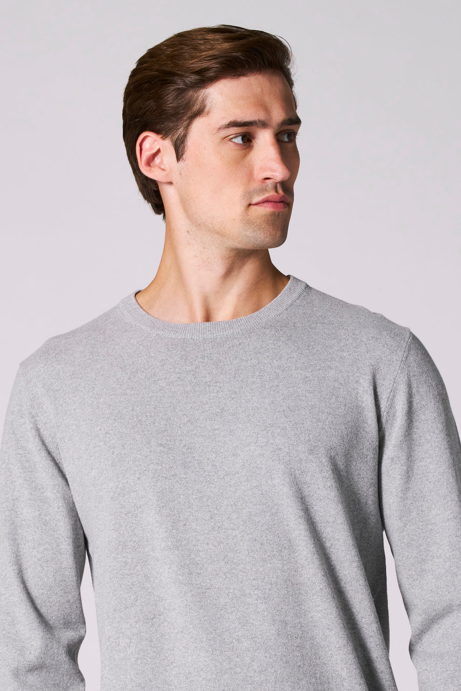 Pull à col rond - gris - Bruce & Butler