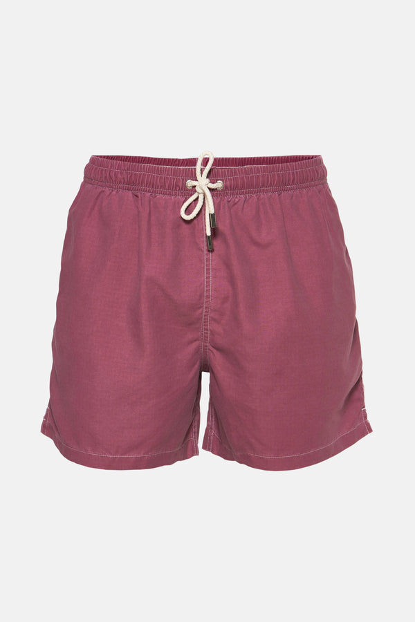 	Heren tops beachwear zwemshort Bordeaux - Bruce & Butler