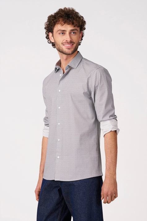 Chemise (manches longues) gris - Bruce & Butler