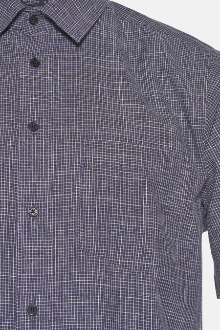 Chemise à manches courtes - bleu