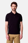 	Heren tops polo korte mouw Noir - Bruce & Butler