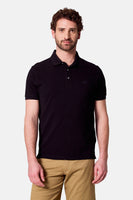 	Heren tops polo korte mouw Noir - Bruce & Butler