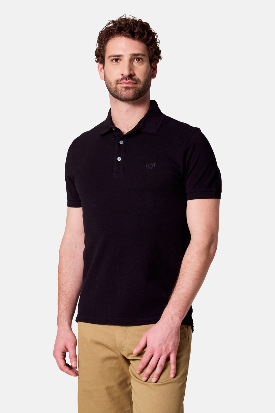 Polo à manches courtes - noir - Bruce & Butler