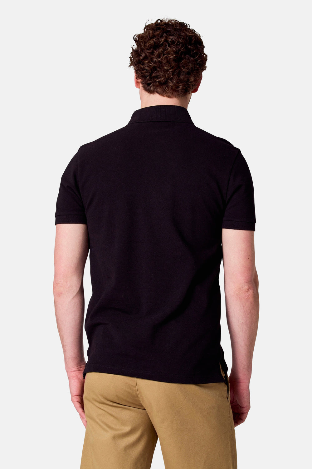 	Heren tops polo korte mouw Noir - Bruce & Butler
