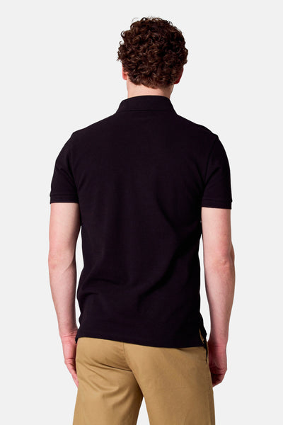 	Heren tops polo korte mouw Noir - Bruce & Butler