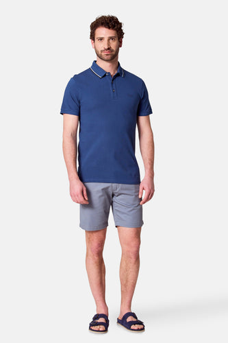 Polo à manches courtes - bleu - Bruce & Butler