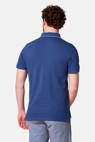 Polo à manches courtes - bleu - Bruce & Butler