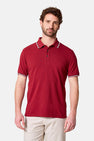 Polo à manches courtes - bordeaux