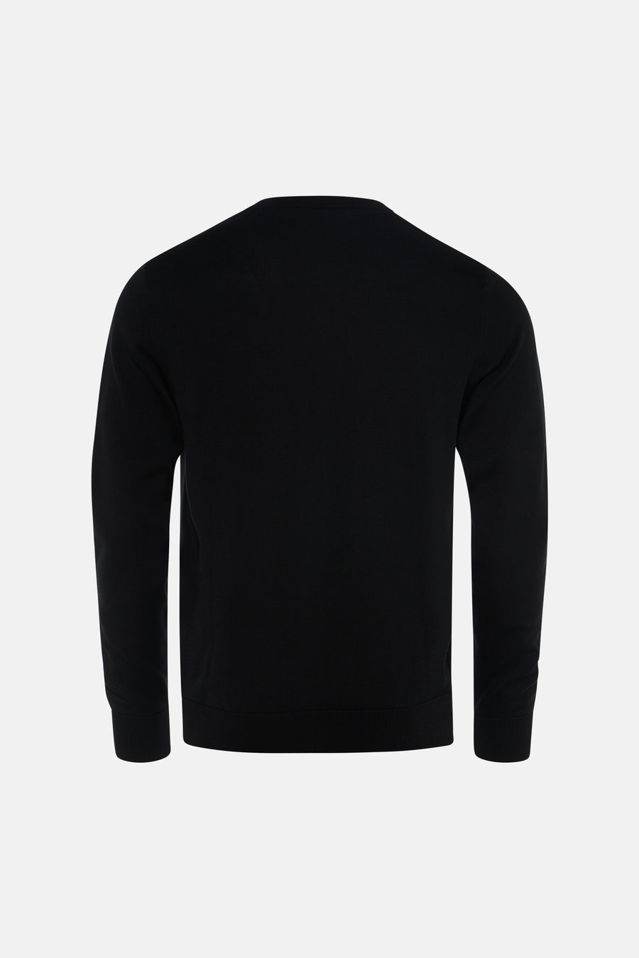 Pull à col en V - noir