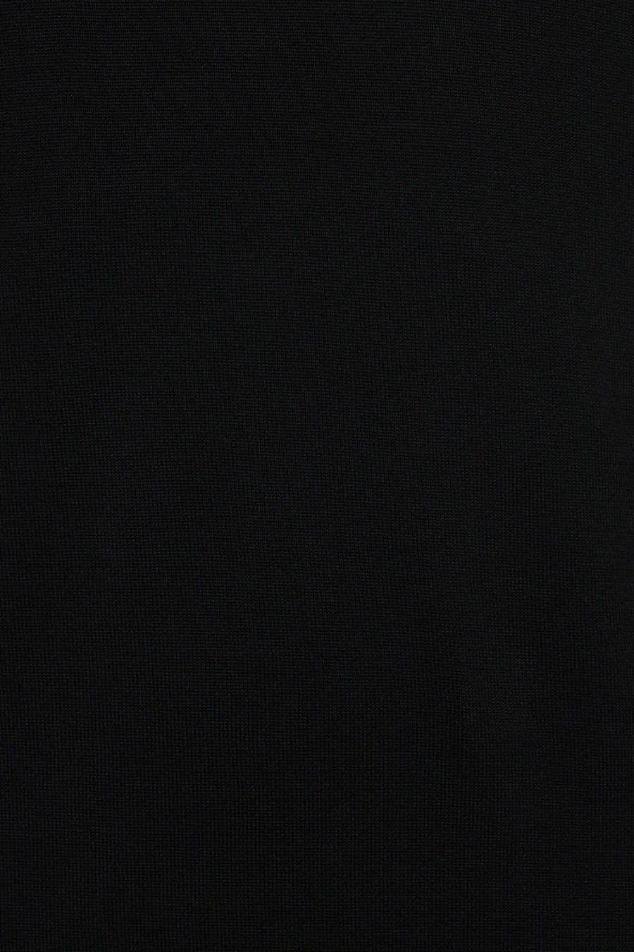 Pull à col en V - noir