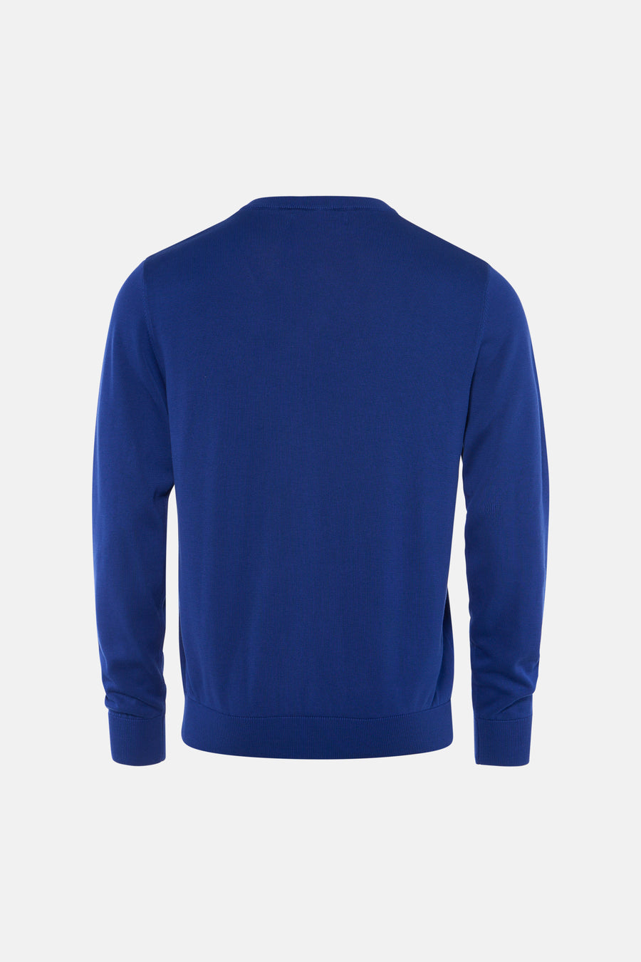 Pull à col en V - bleu