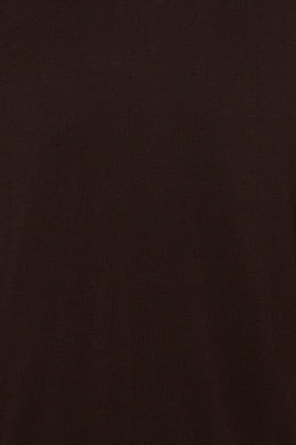 Pull à col en V - brun