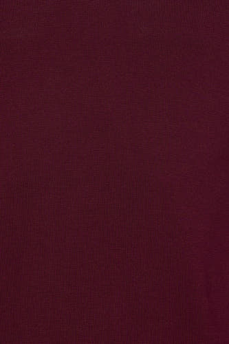 Pull à col en V - bordeaux