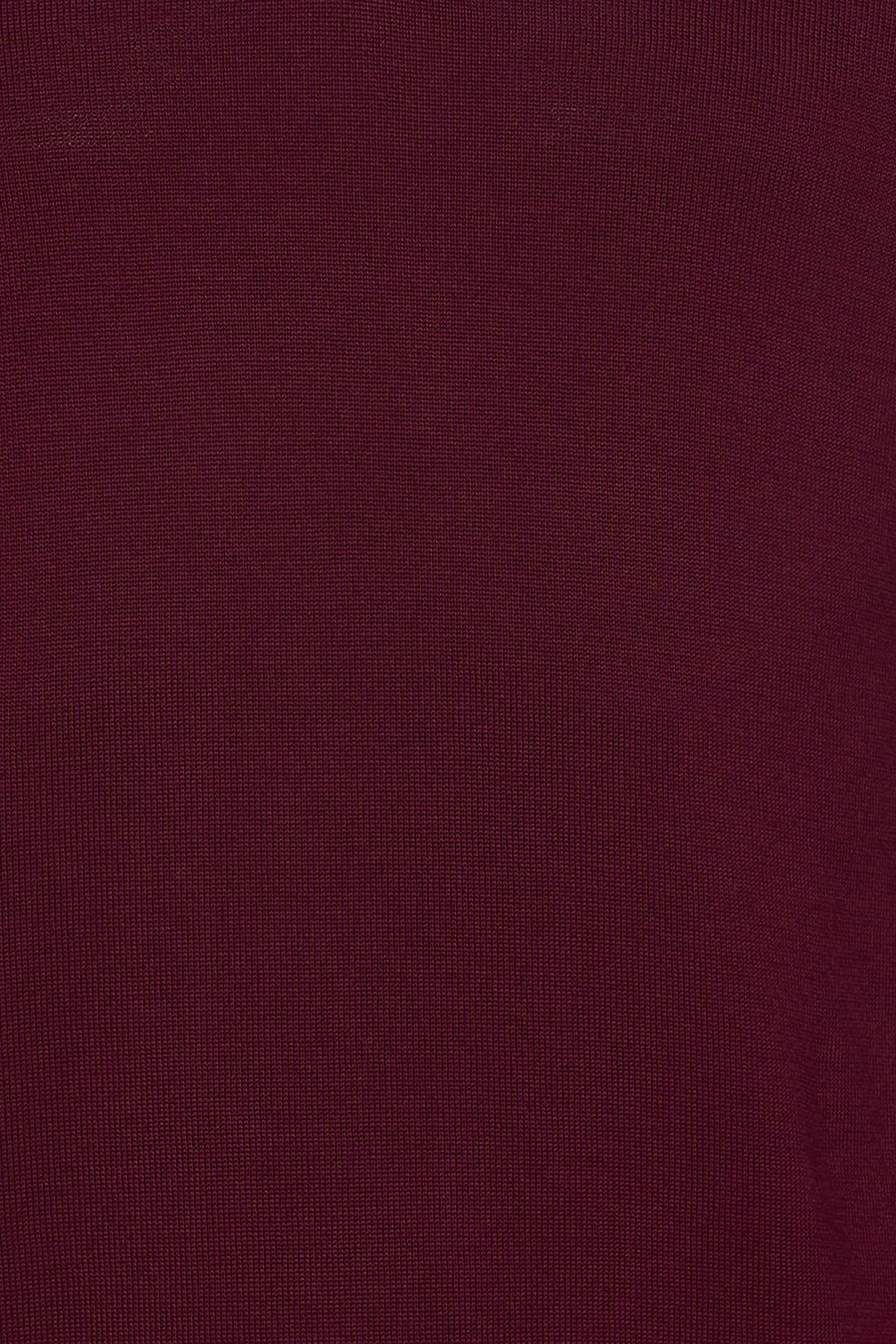Pull à col en V - bordeaux