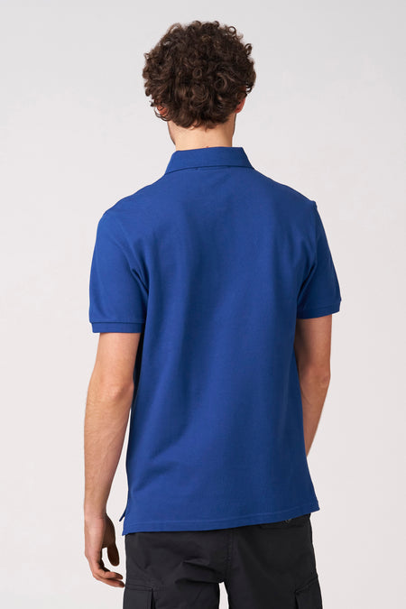Polo à manches courtes - bleu