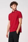 Polo à manches courtes - rouge