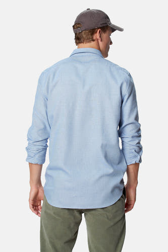 Chemise à manches longues - bleu