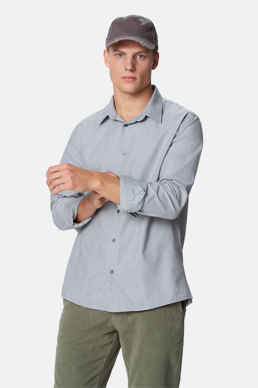 Chemise à manches longues - vert