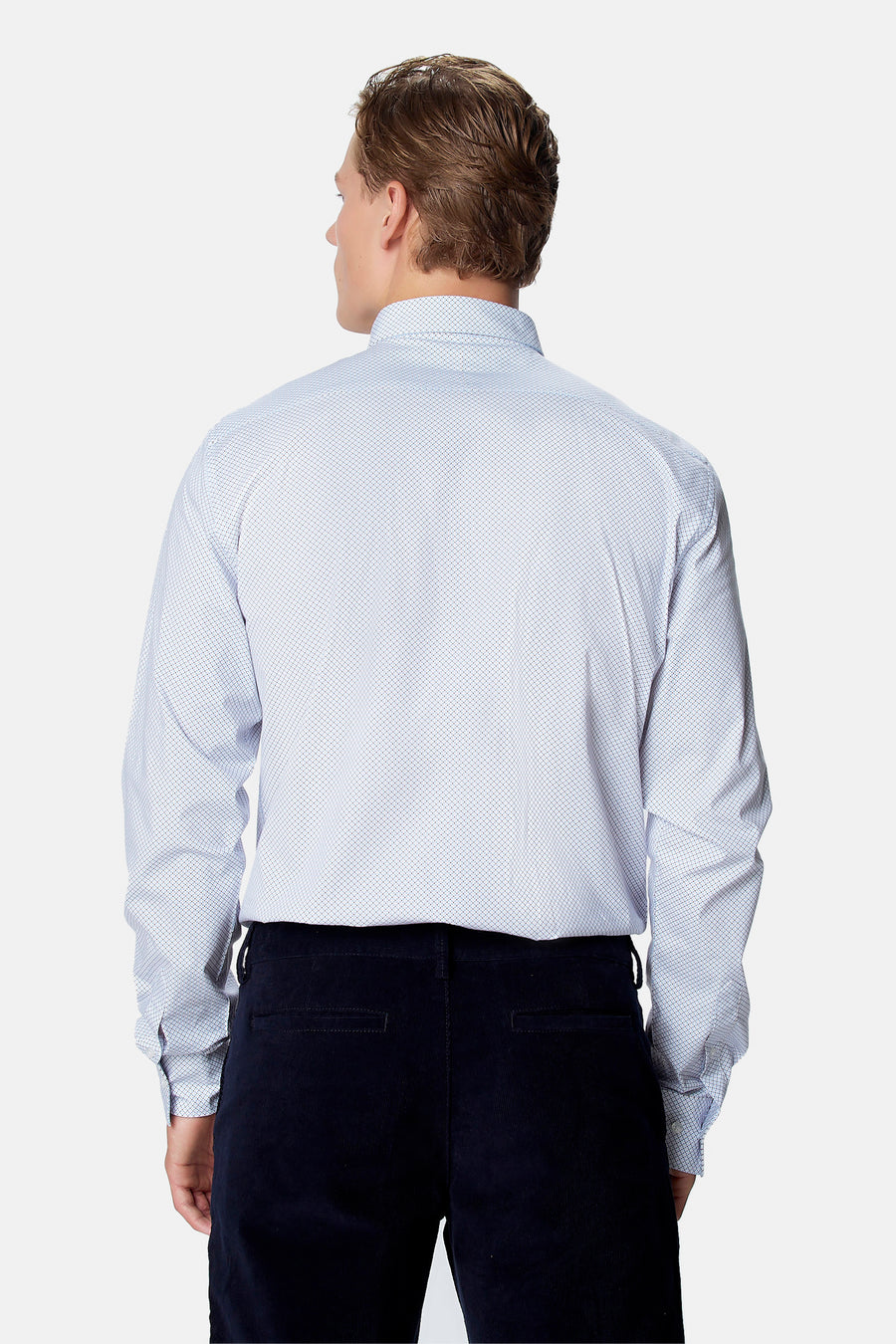 Chemise à manches longues - bleu