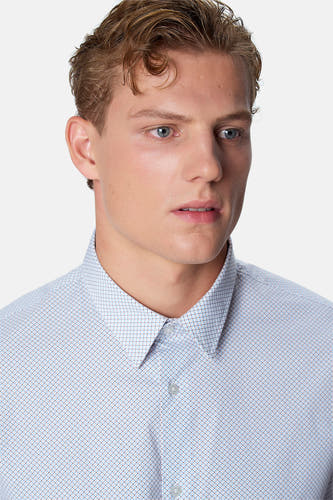 Chemise à manches longues - bleu