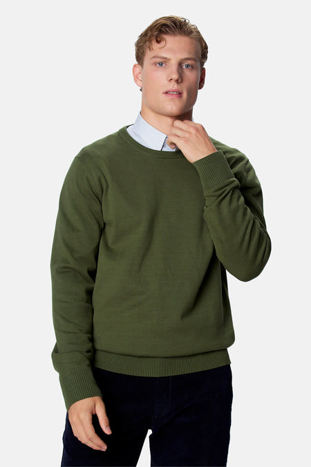 Pull col O - vert