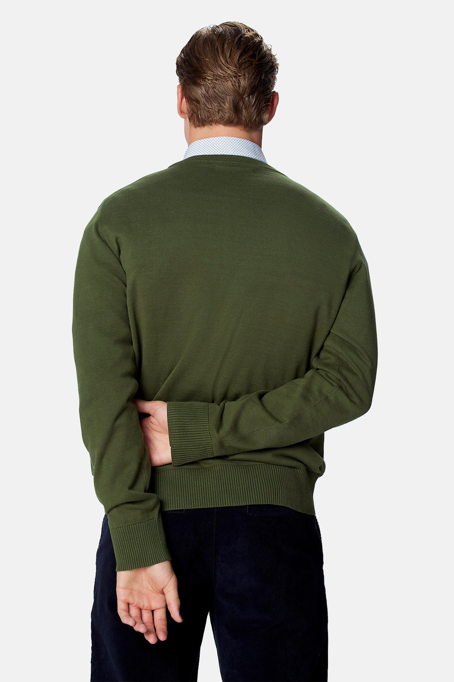 Pull col O - vert