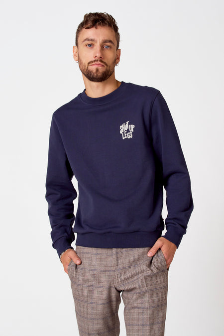 Sweat col O Bleu - Cyclo Club Marcel