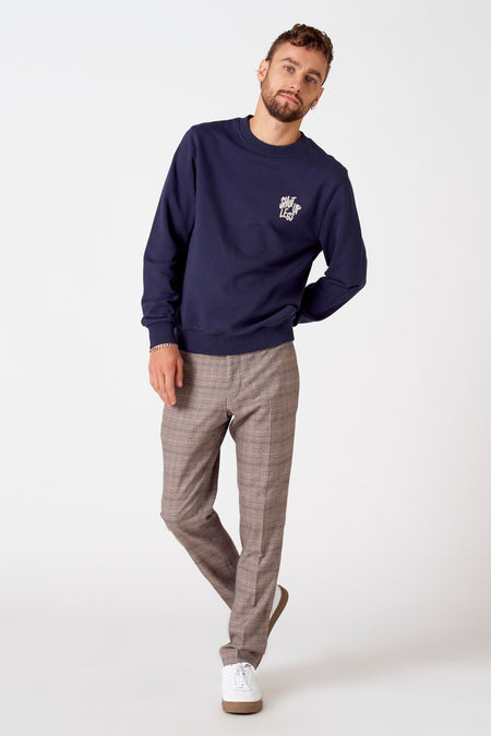 Sweat col O Bleu - Cyclo Club Marcel