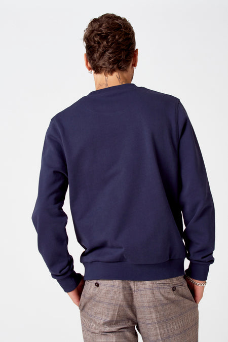 Sweat col O Bleu - Cyclo Club Marcel