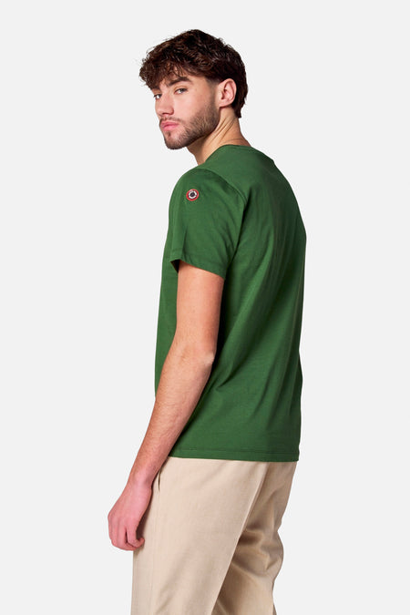 T-shirt (manches courtes) Vert - Cyclo Club Marcel