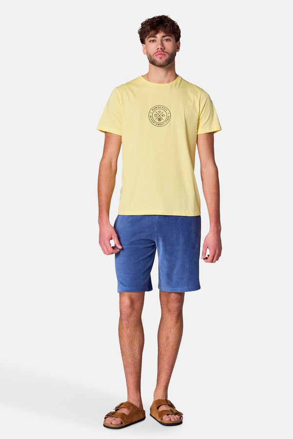 T-shirt (manches courtes) Jaune - Cyclo Club Marcel