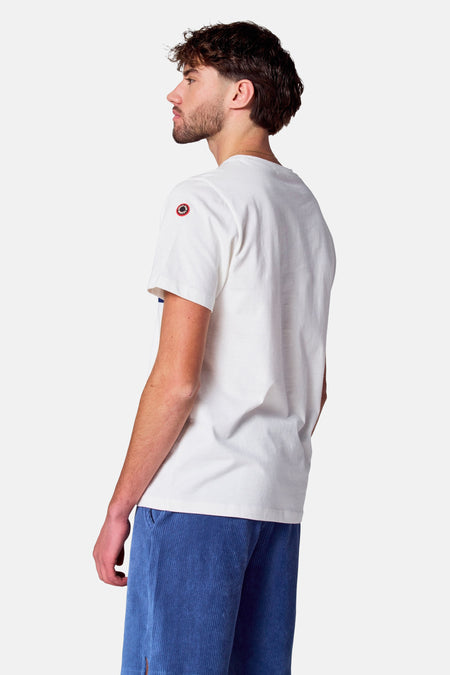 T-shirt (manches courtes) Blanc - Cyclo Club Marcel