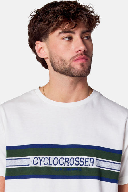 T-shirt (manches courtes) Blanc - Cyclo Club Marcel