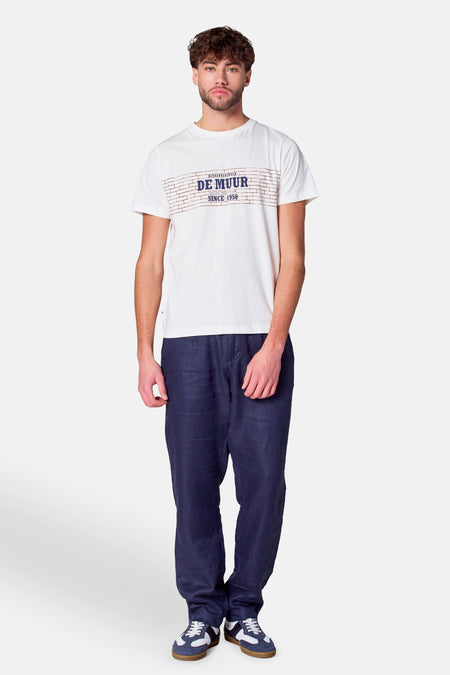 T-shirt (manches courtes) Blanc - Cyclo Club Marcel