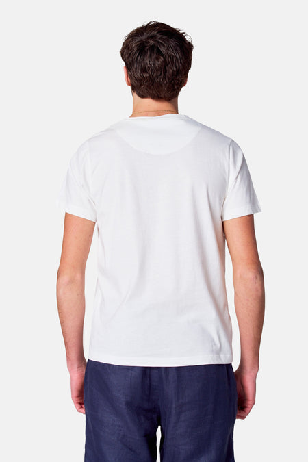 T-shirt (manches courtes) Blanc - Cyclo Club Marcel
